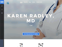 Tablet Screenshot of drradley.com
